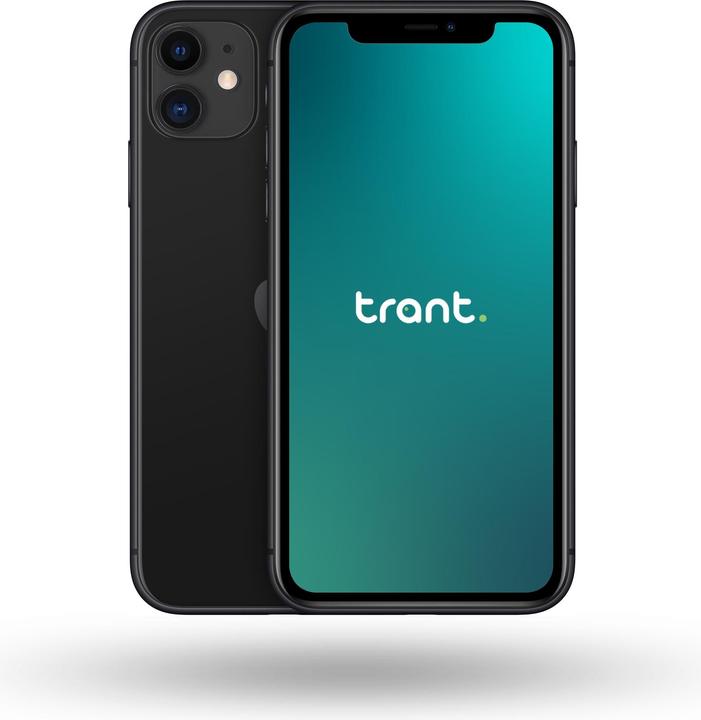 Image du produit Trant.ch iPhone 11 (64 Go, Noir, 6.10", 12 Mpx, SIM + eSIM, B / Très bon)
