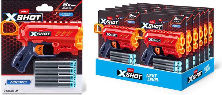 Actual product image Zuru X-Shot - Micro 2.0 Colour Card, 12pcs/PDQ