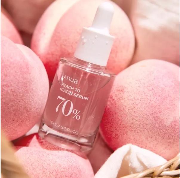 Actual product image Anua Peach 70 Niacin Serum (30 ml)