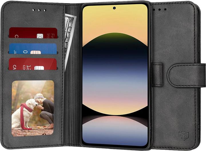 Techsuit - Diary Book - Xiaomi Redmi Note 14 5G - Black (Xiaomi Redmi Note 14 5G)