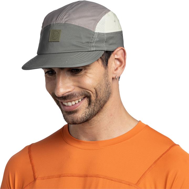 Produktbild Buff Domus – Khakifarbene 5-Panel-Go-Kappe (S, M)