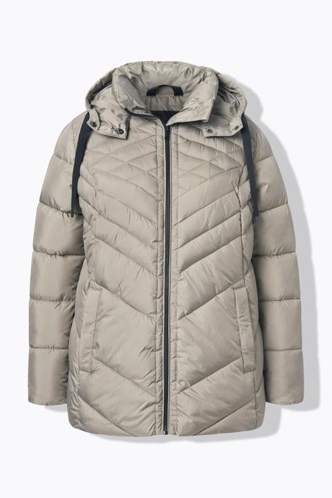 Actual product image Ulla Popken HYPRAR Water-Repellent Quilted Jacket (62)