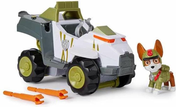 Produktbild Spin Master Paw Patrol Jungle Pups, Tiger Vehicle von Chase, Spielzeugtruck mit Actionfigur zum Sammeln, Kinders