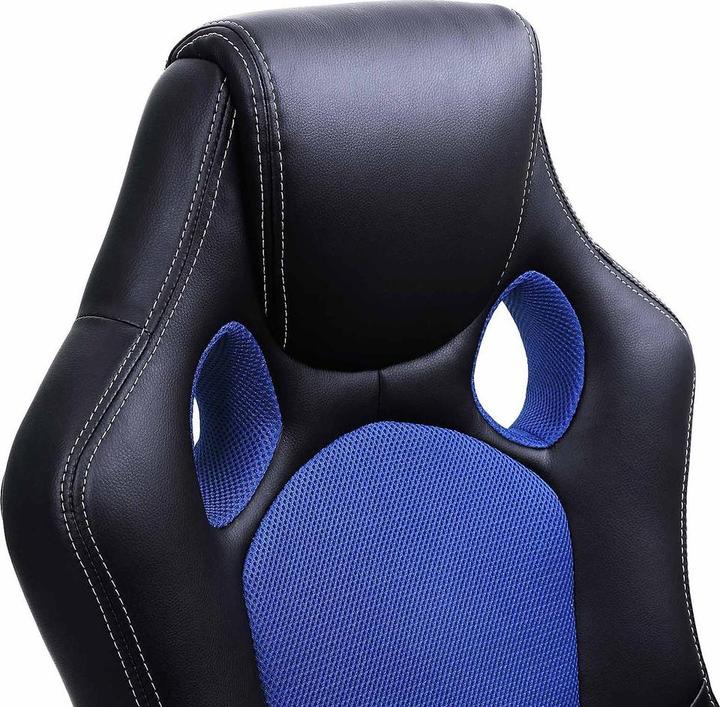 Immagine prodotto Songmics Sedia da gioco Nero Blu