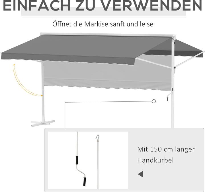 Immagine prodotto Outsunny Tenda da giardino (3.42 m)