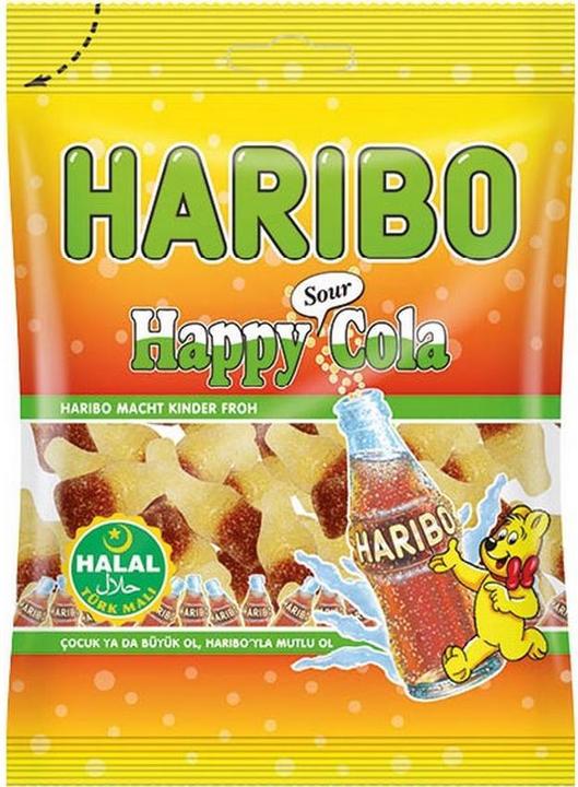 Haribo Happy Cola Sour (100 g, 1 pcs)