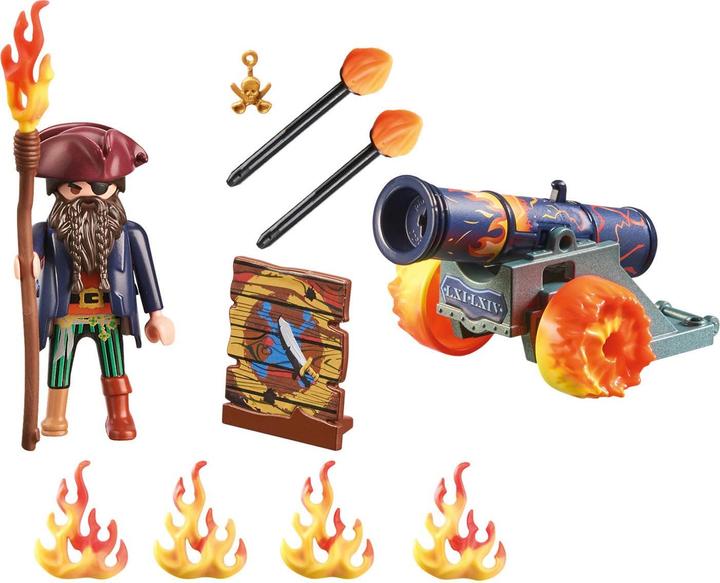 Actual product image Playmobil Piratesque with cannon (71189, Playmobil Pirates)