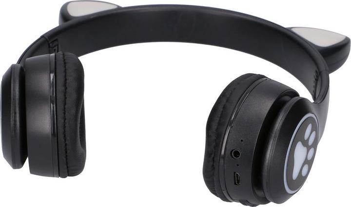 Produktbild Extralink Kids Cat Ears Wireless Headphones Black