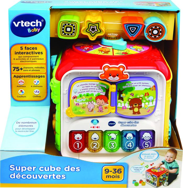 Image du produit VTech Super Cube des découvertes (Français)