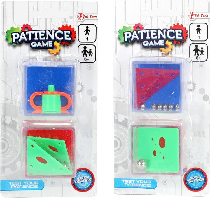 Produktbild Toi-Toys Geduldsspiel Zappelwürfel, 2Stk.