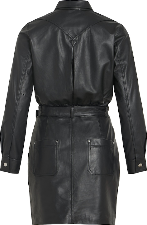 Actual product image Rouge Edit Kurze Lederkleid (42)