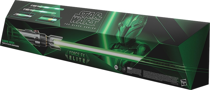 Produktbild Hasbro Star Wars: Ahsoka Black Series Replik Force FX Elite Lichtschwert Sabine Wren