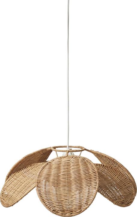 Produktbild Vertbaudet Kinderzimmer Lampenschirm aus Rattan in Blütenform