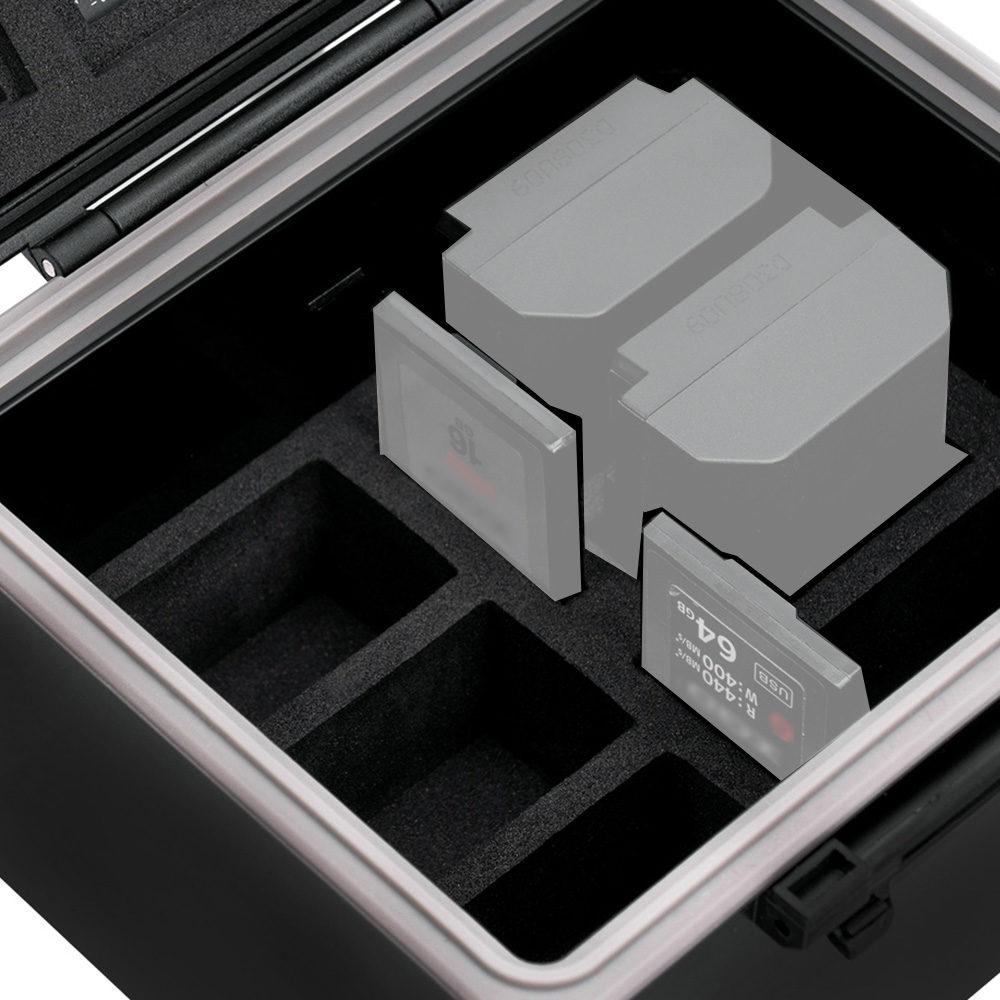 Thumbnail - JJC JBC BAT6 Plastic Storage Case, Kameratasche