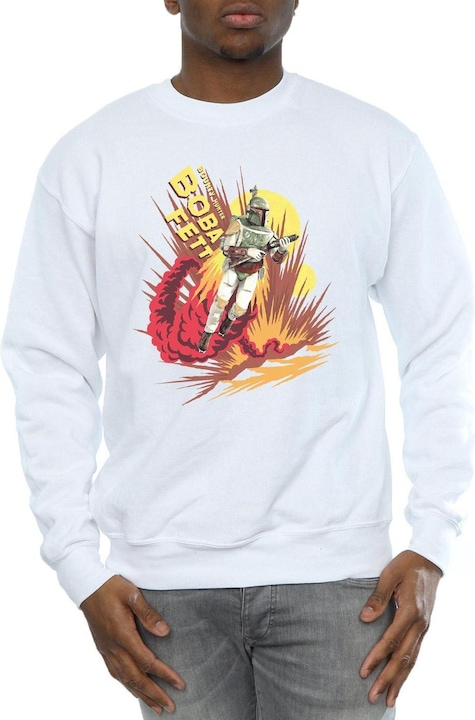 Produktbild Star Wars Boba Fett Rocket Powered Sweatshirt (L)