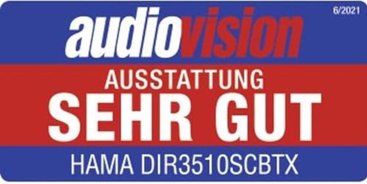 Actual product image Hama DIR3510SCBTX (Web radio, DAB+, DAB, FM, Bluetooth, Wi-Fi)