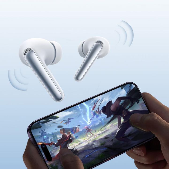 Actual product image Joyroom Funpods Series True Wireless earphones - White (ANC, 7 h, Wireless)