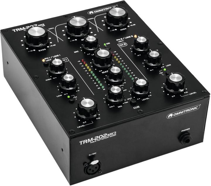 Image du produit Omnitronic Kit TRM-202MK3 + étui