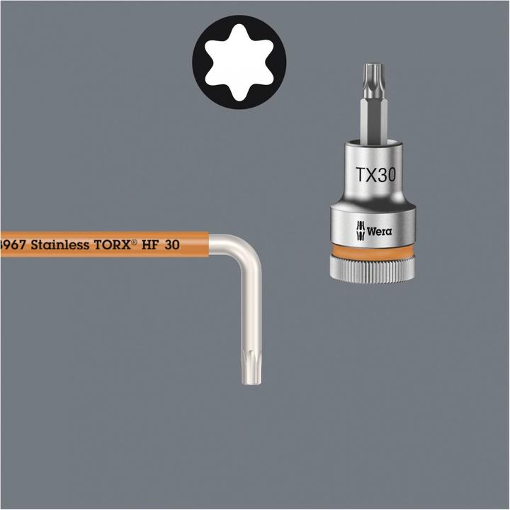 Actual product image Wera 3967/9 TX SXL Multicolour HF Stainless 1