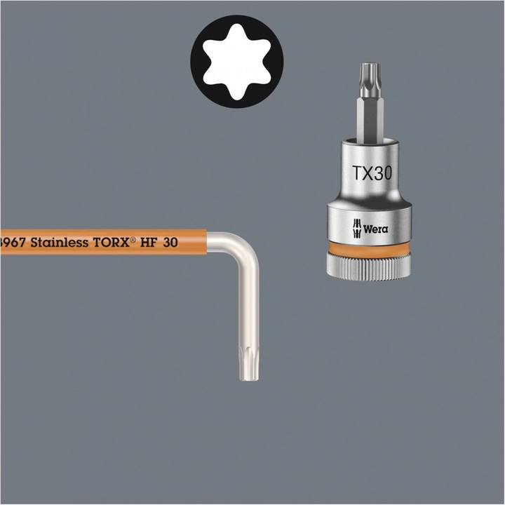 Image du produit Wera 3967/9 TX SXL Multicolour HF Stainless 1