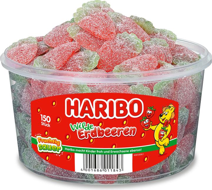 Immagine prodotto Haribo Fragole selvatiche (150 pz., 1200 g)