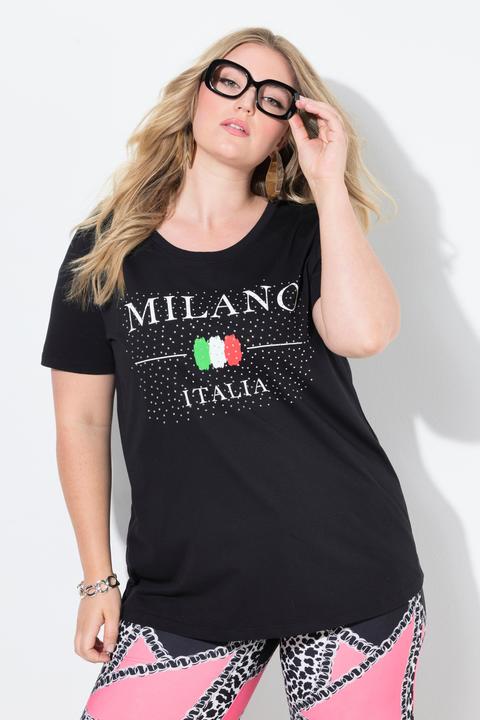 Immagine prodotto Miamoda T-shirt dal taglio comodo con design con scritta (52)