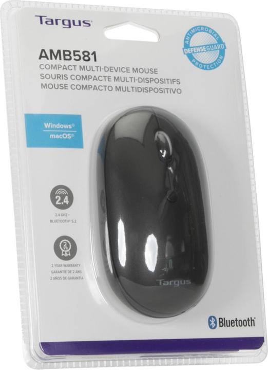 Actual product image Targus Antimicrobial Compact Dual (Wireless)