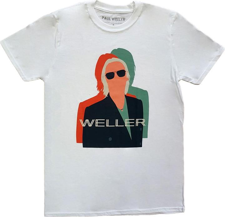 Produktbild Paul Weller Erwachsene Illustration Offset Baumwolle TShirt (M)