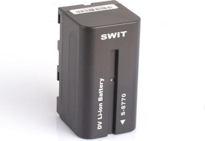 Image du produit Swit S-8770 - Batterie Li-Ion NP-F 7,2V, 31,7 Wh, 4 400 mAh (Batterie de l'appareil photo)