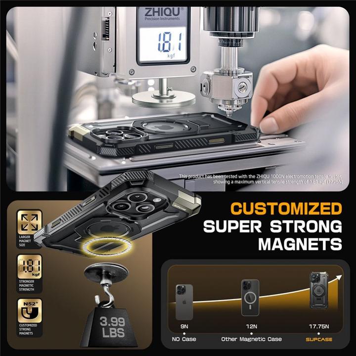 Supcase Ub Grip Mag Magsafe Iphone 16 Pro Max Black (Apple iPhone 16 Pro Max