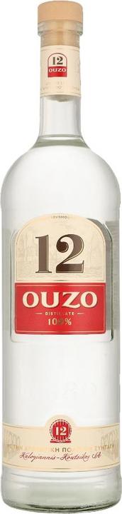 Ouzo 12 Aperitif aus Griechenland 38% Vol. 1l