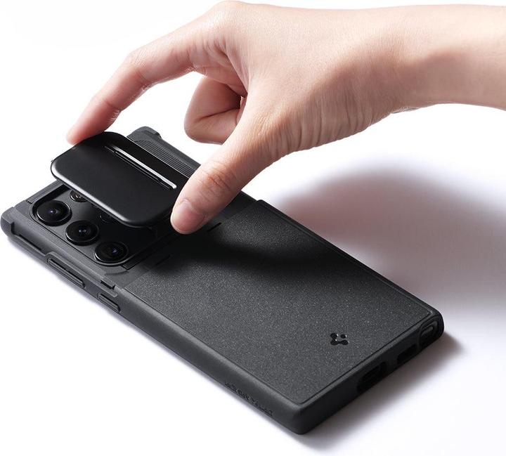 Actual product image Spigen Optics Armor (Samsung Galaxy S22 Ultra (5G))