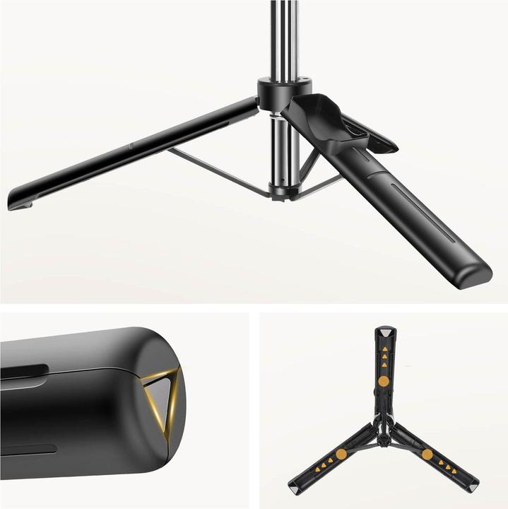 Produktbild Forever Bluetooth Selfie Stick Stativ SST-100 schwarz