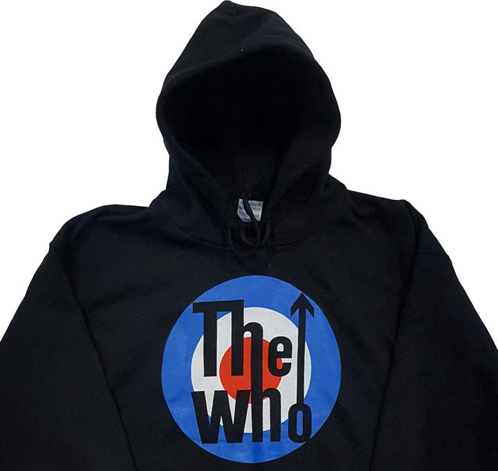 Immagine prodotto The Who Classic Felpa con Cappuccio Logo Adulto Unisex (S)
