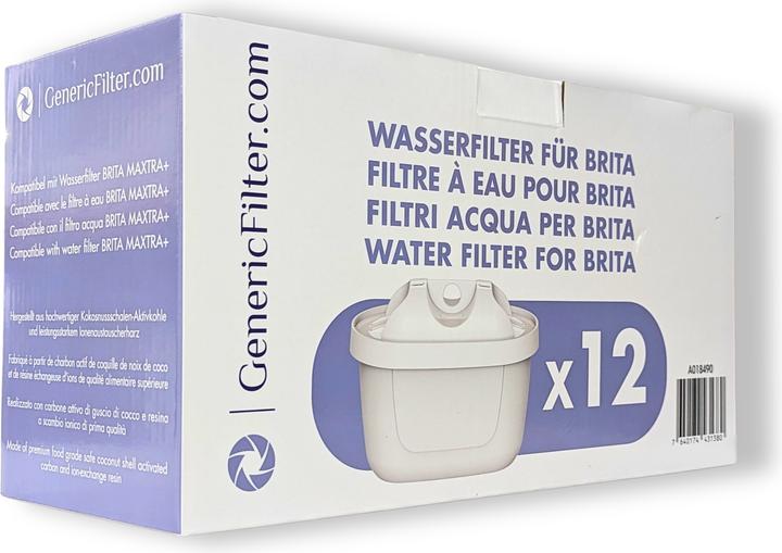 Image du produit GenericFilter Cartouche de filtre à eau pour Brita Maxtra+ (pack de 12) (12 x)