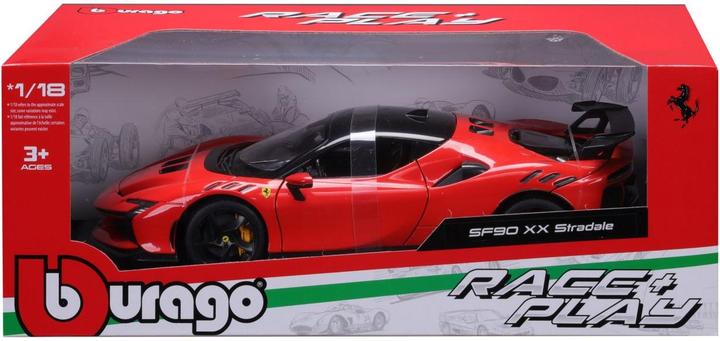 Actual product image Bburago Ferrari R&P SF90 XX Stradale