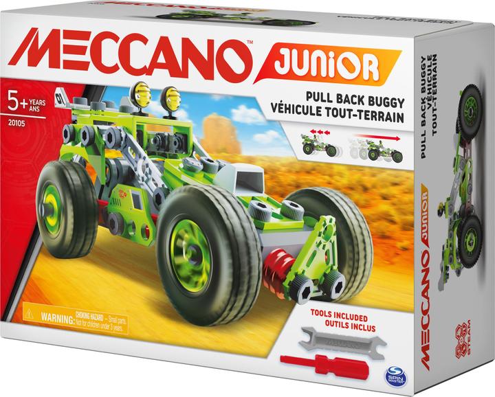 Actual product image Meccano Junior Pull Back Buggy