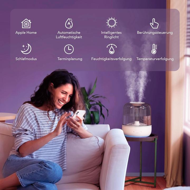 Produktbild Airversa Humelle HomeKit Smart Luftbefeuchter (50 m²)