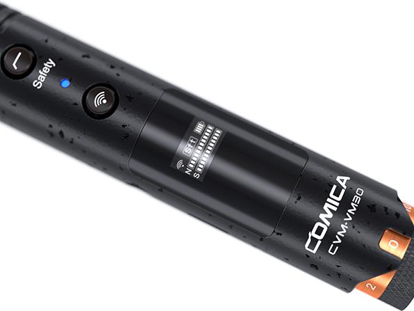 Produktbild Comica 2.4G Super Cardioid Condenser Wireless Shotgun Microphone