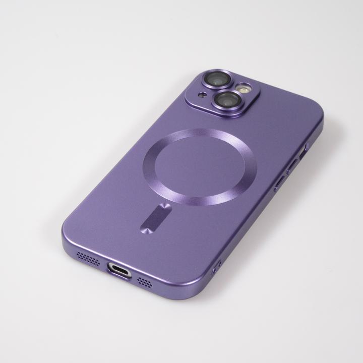 Actual product image PhoneLook Coque Gel souple avec vitre de protection caméra MagSafe (Apple iPhone 15 Plus)