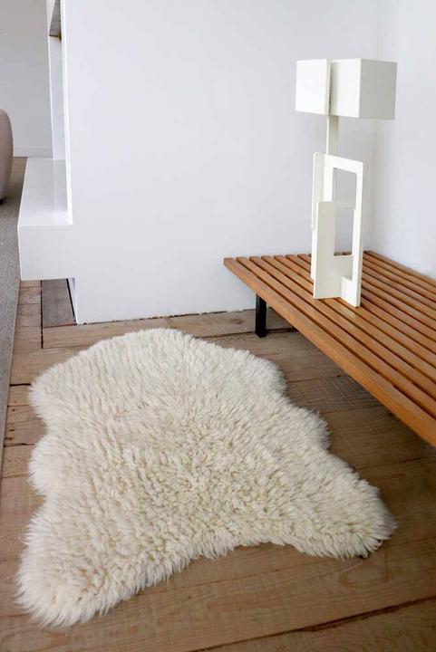 Produktbild Lorena Canals Rug Woolable Woolly-White (75 x 110 cm)