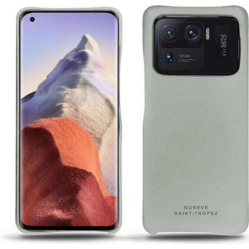Noreve Lederschutzhülle (Xiaomi Mi 11 Ultra), Smartphone Hülle, Grau