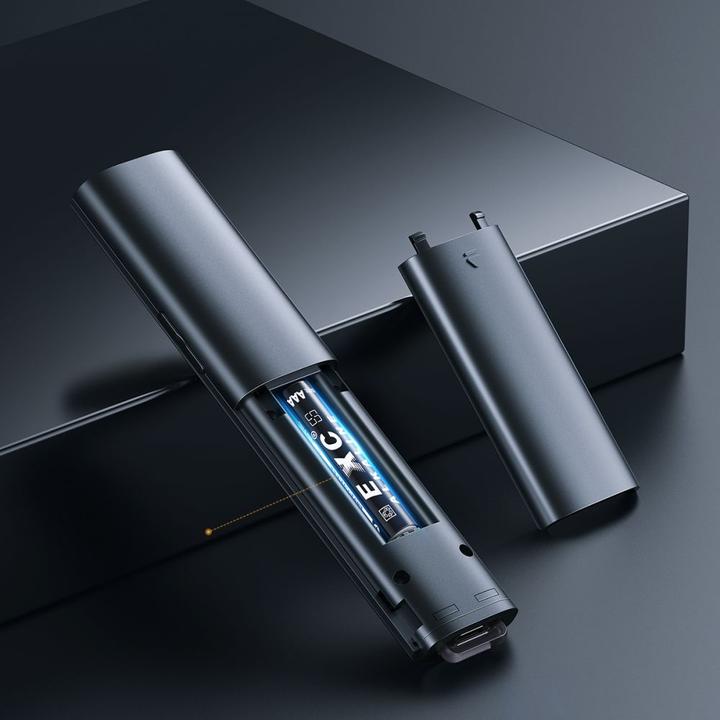 Immagine prodotto Baseus Orange Dot Telecomando multifunzione per presentazioni, con puntatore laser rosso - grigio