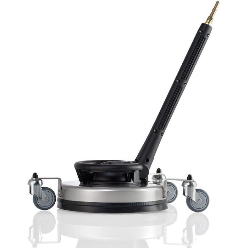 Kränzle, Accessori per idropulitrici, Pulitore per patio Round Cleaner UFO bocchetta lunga in acciaio inox misura 055 (D12)