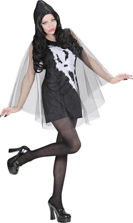Produktbild Widmann SCREAMING GHOST LADY (Kleid, Poncho), S (S)