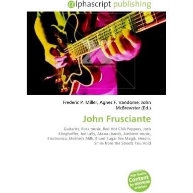 John Frusciante, Fachbücher von John Frusciante