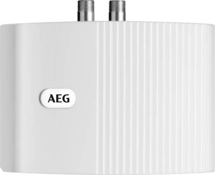 AEG Haustechnik MTD 350 Klein-Durchlauferhitzer nur fürs Handwaschbecken Gäste-WC, 3,5 kW, mit Stecker, drucklos