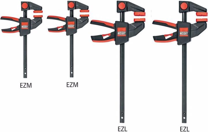 Bessey Set di morsetti a una mano (300 mm)