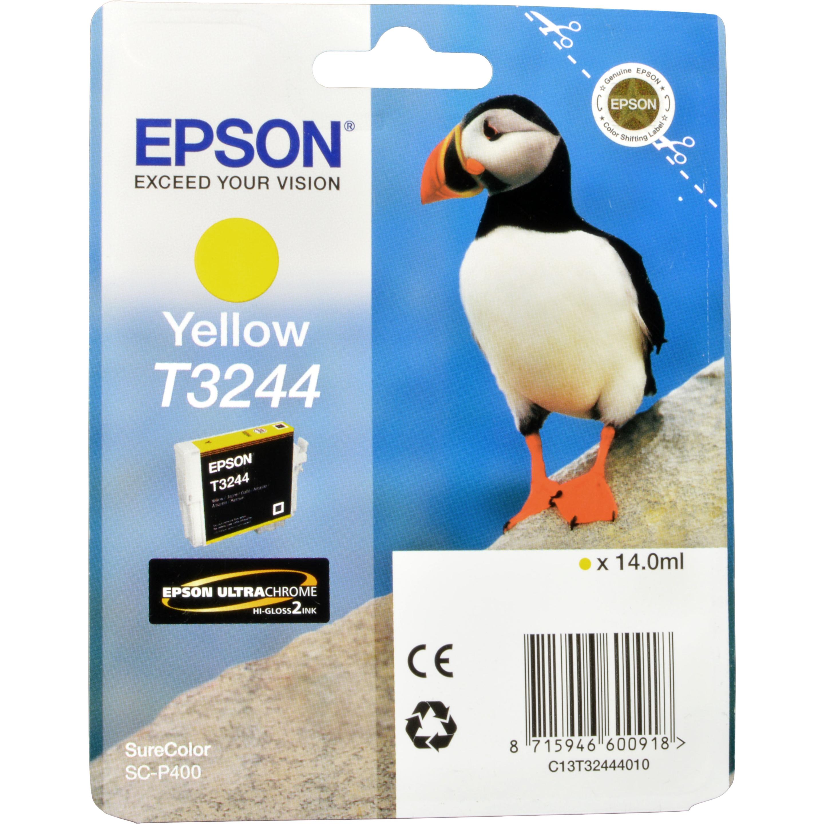 Epson, Druckerpatrone, T3244 Ultra Chrome (Y)