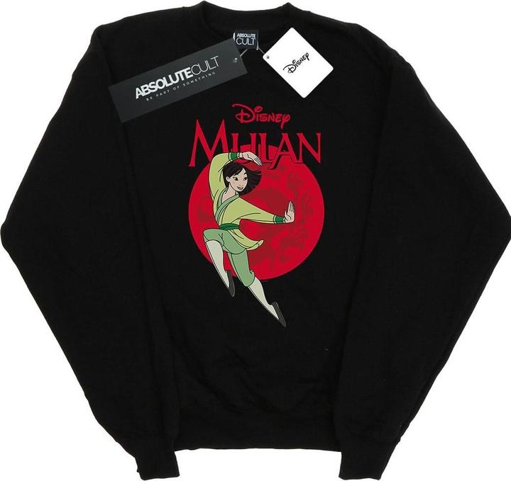 Actual product image Disney Mens Mulan Dragon Circle Sweatshirt (L)